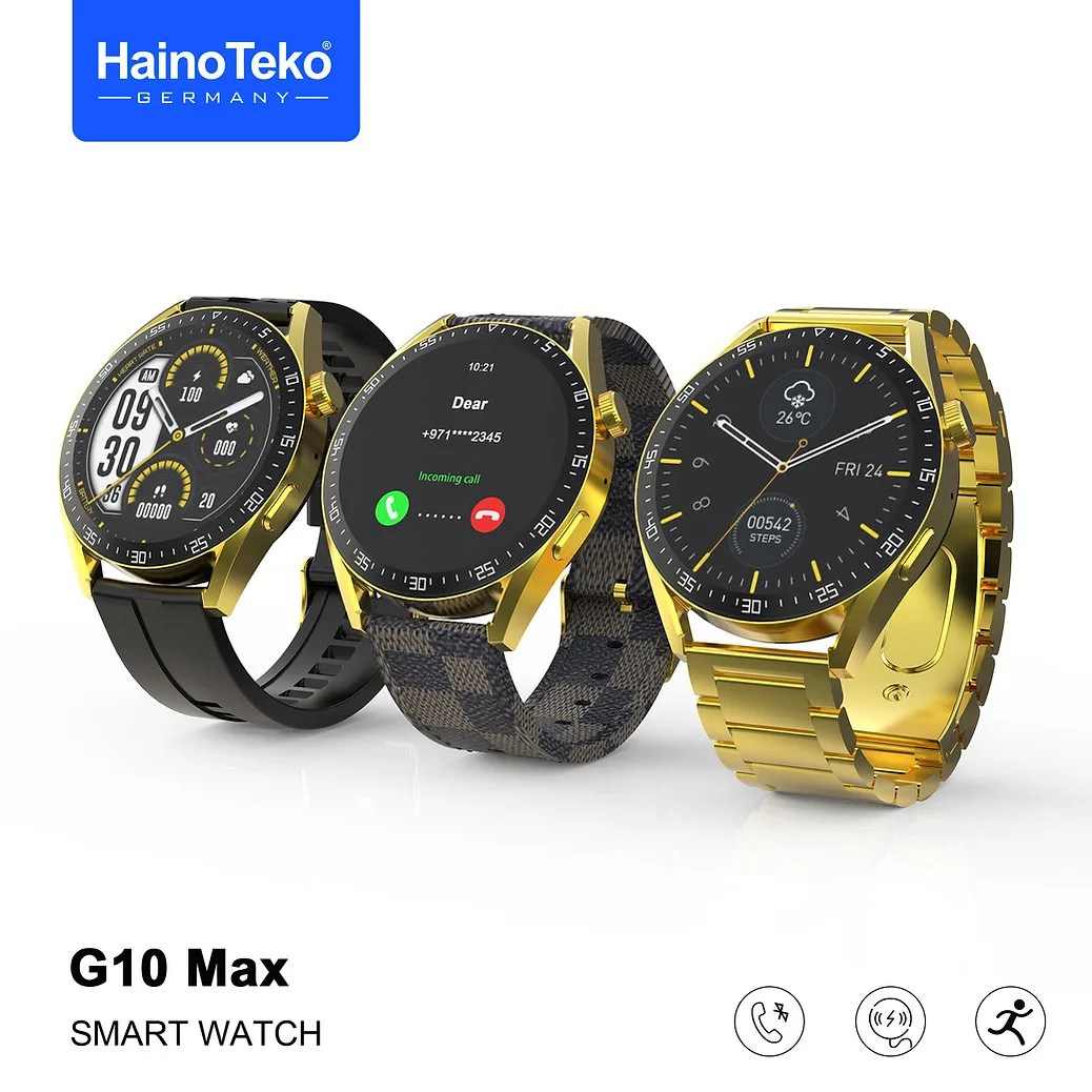 MONTRE CONNECTÉE HAINO TEKO G10 NOIR