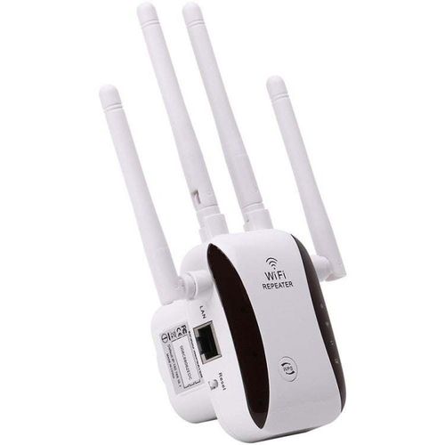 Répéteur Réseau WiFi - Amplificateur signal - 4x Antennes