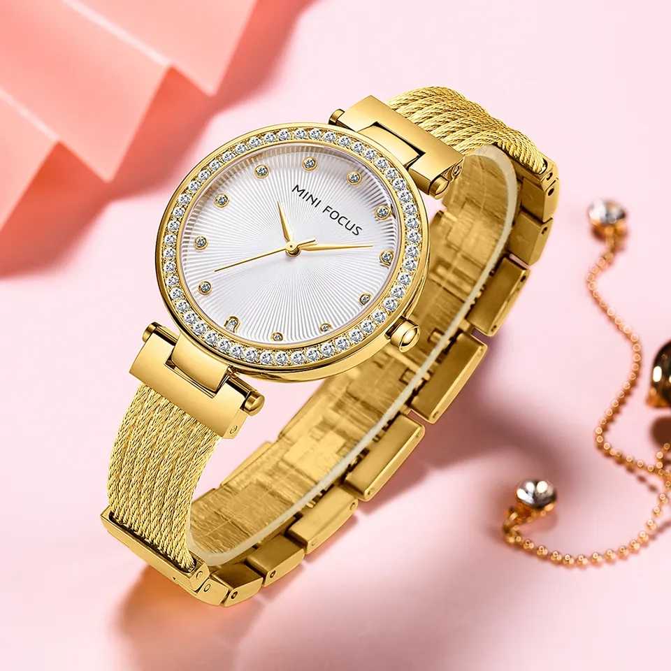 Montre Mini Focus Gold Pour Femme