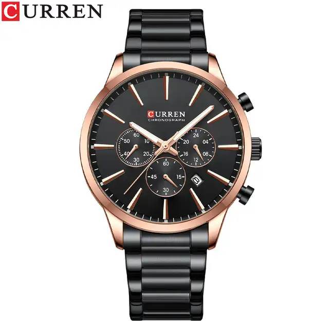 CURREN Montre De Luxe Pour Homme