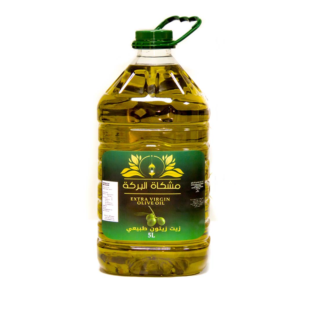 Huile d'Olive Mochket el Baraka  - 5 Litres - زيت الزيتون مشكاة البركة