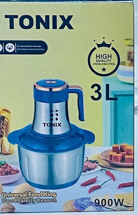 Hachoir électronique Inox 3L 900W