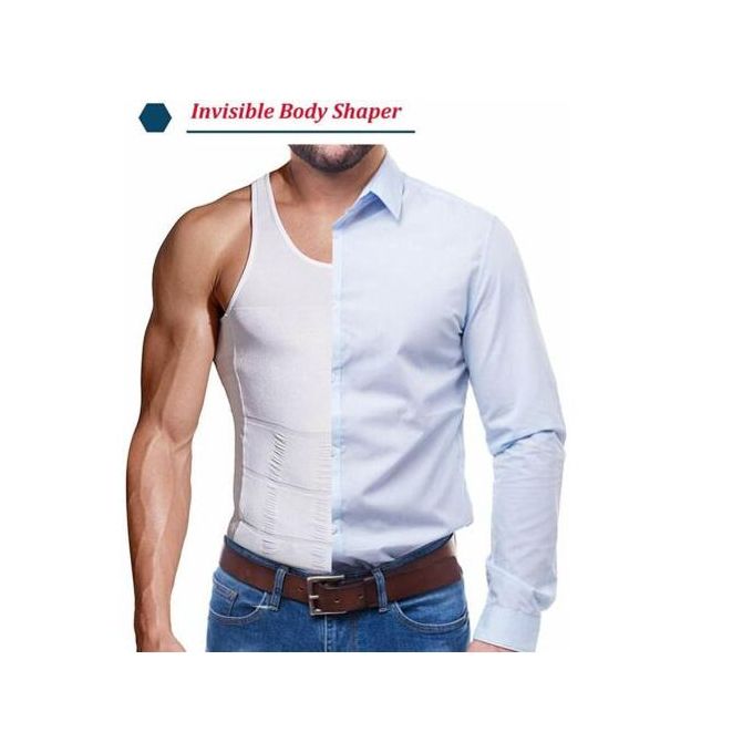  Débardeur minceur - ventre mince et extensible-chemise Abs- pour hommes