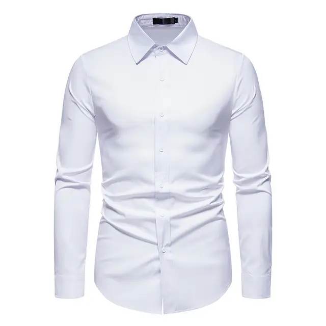 Chemise Homme  Blanche Super Slim