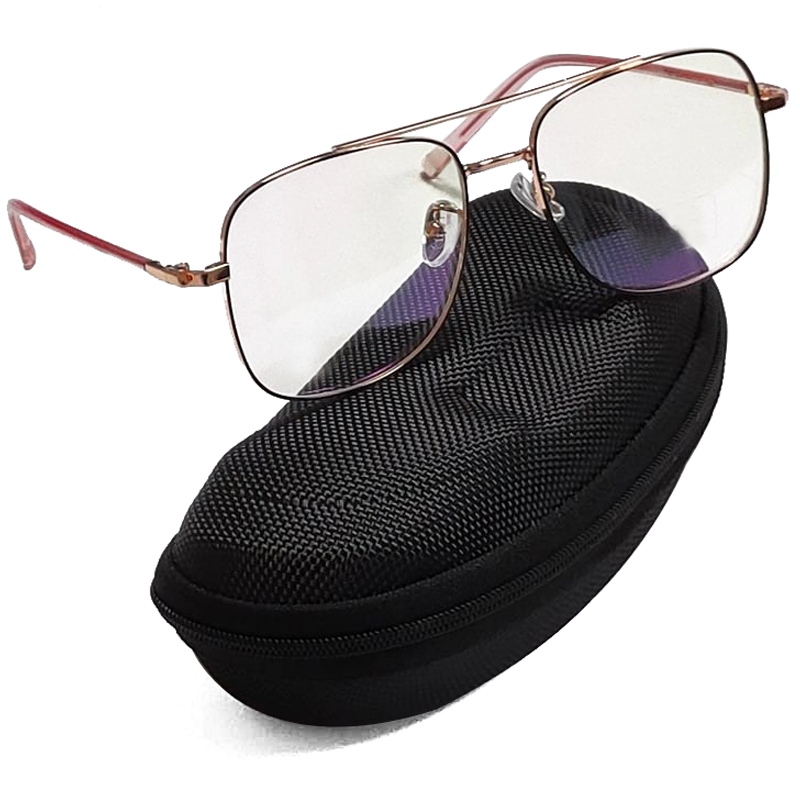 Lunette Optique Carré Rose Pour Femme