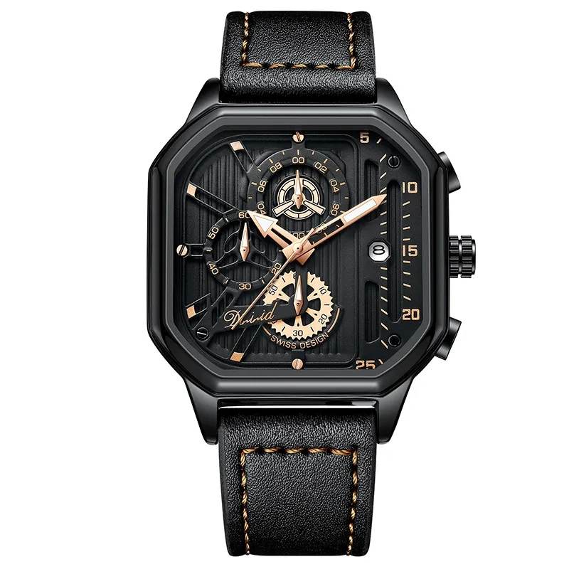 Montre de sport à quartz de luxe pour homme