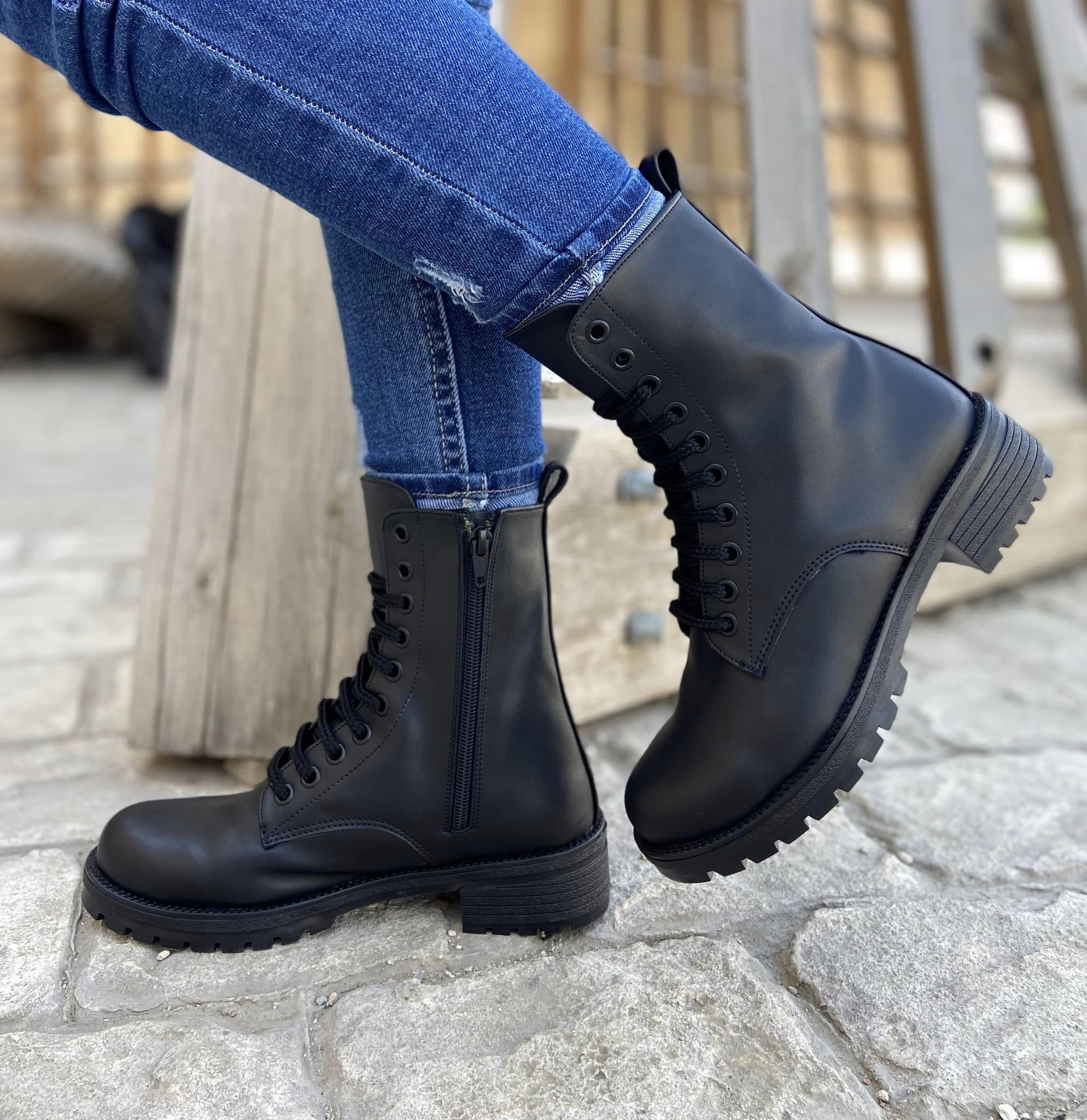 BOOTS NOIR ARYZO POUR FEMME