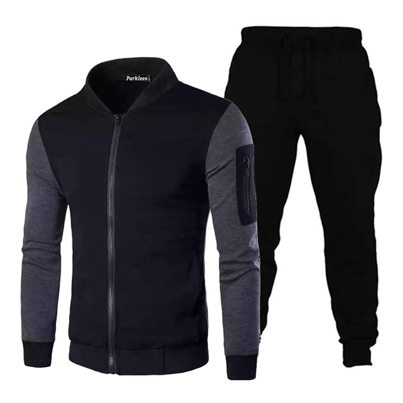 Pack Gilet Plus Pantalon Noir Pour Homme