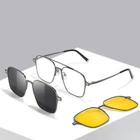 Lunette De Soleil 3 en 1 Pour Homme