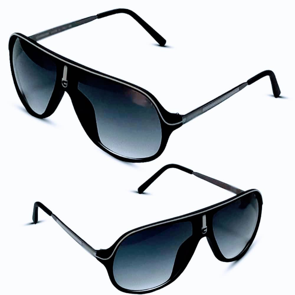 Lunette De Soleil Noir Pour Homme