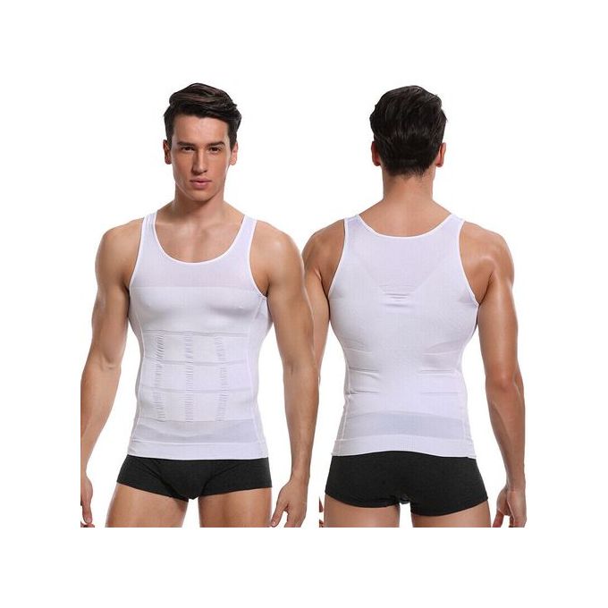  Débardeur minceur - ventre mince et extensible-chemise Abs- pour hommes