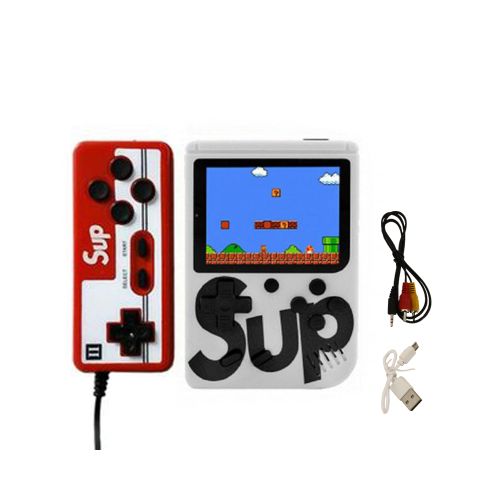 Game Box Double SUP3 400 Jeux - Blanc -