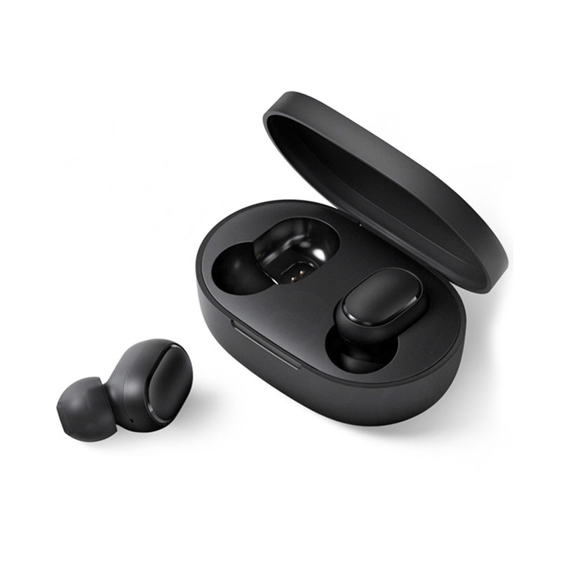 Mini écouteurs intra-auriculaires Bluetooth 5.0 Affichage LED - Noir