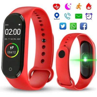 Montre M4 Smart Bracelet Rouge