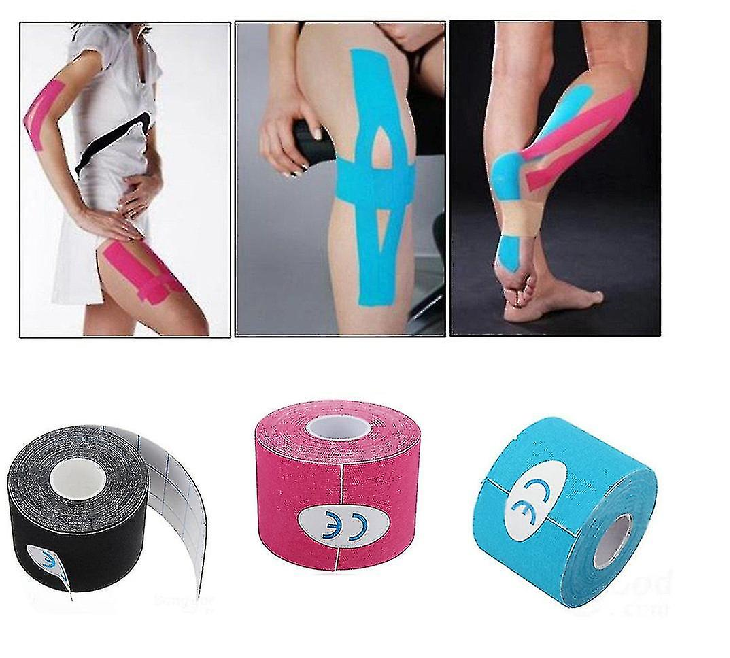 Bande anti-douleur et l'inflammation Kinesiology Tape 5mx5cm