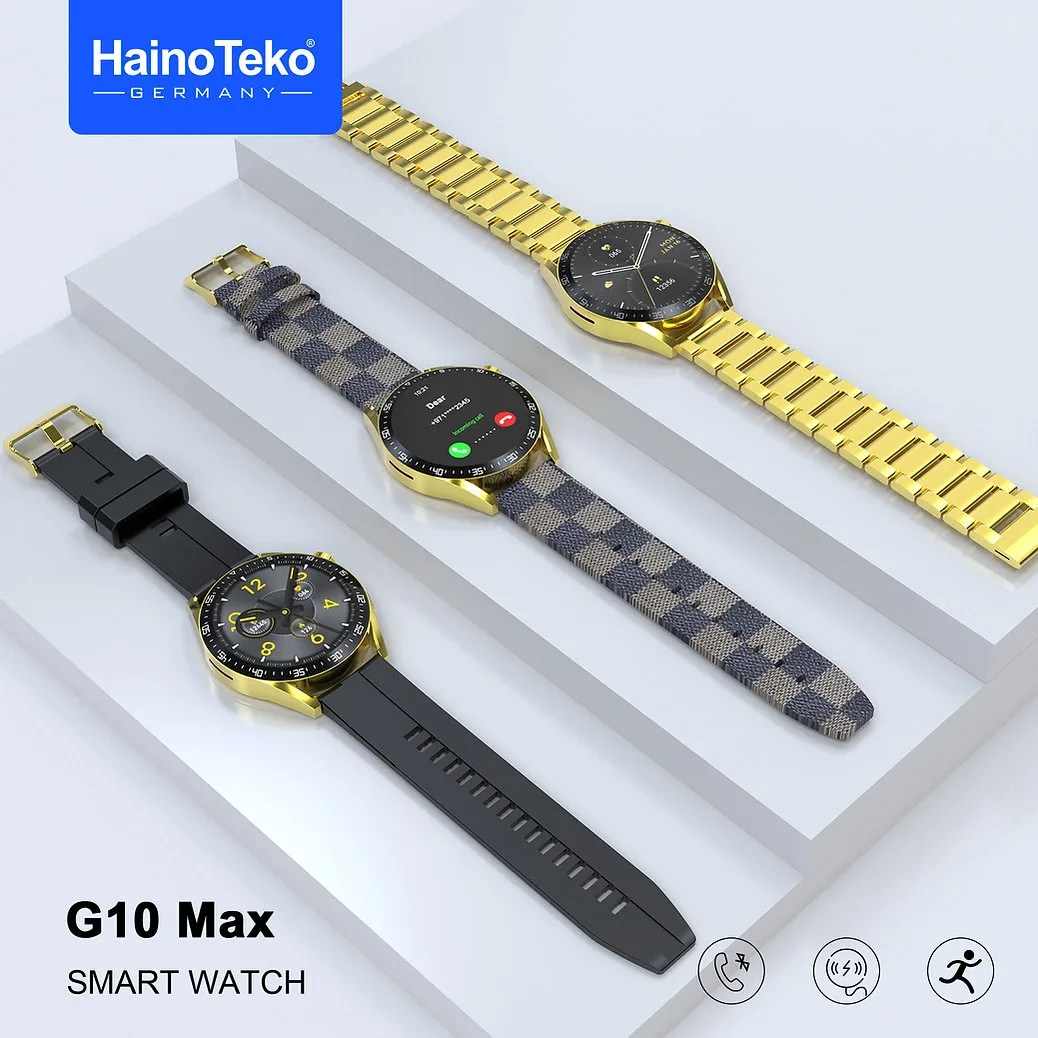 MONTRE CONNECTÉE HAINO TEKO G10 NOIR