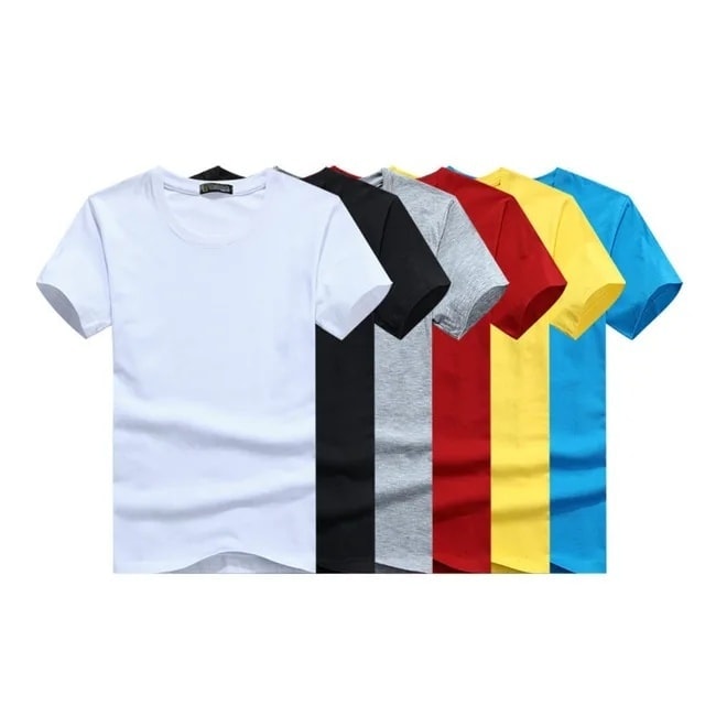 T-shirt Col Rond En Coton Pour hommes