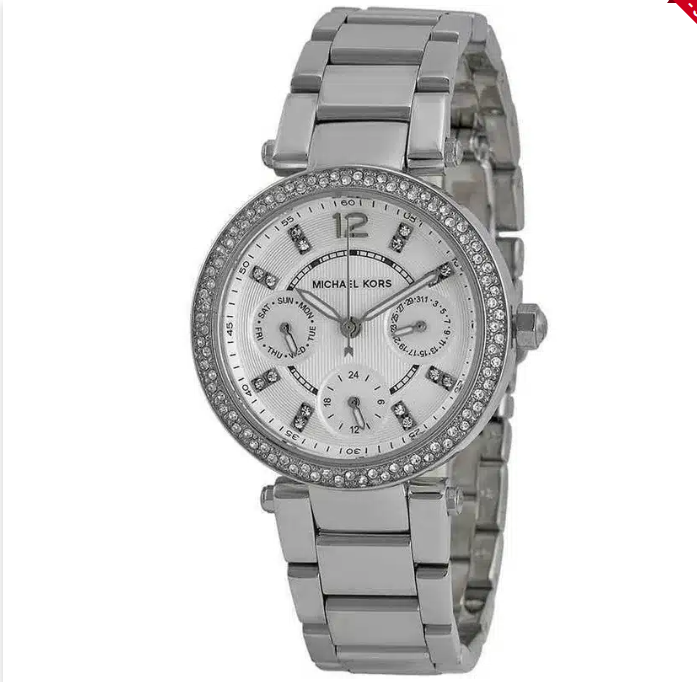 Montre pour Femme de la Marque : Michael Kors – Référence : MK5615 – Fonctionnalités : Chronographe – Mouvement : Quartz – Matière du boîtier : Acier 