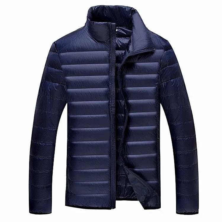 Veste Doudoune Imperméable Bleu