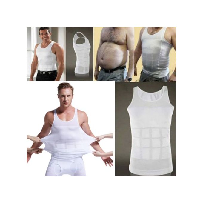  Débardeur minceur - ventre mince et extensible-chemise Abs- pour hommes